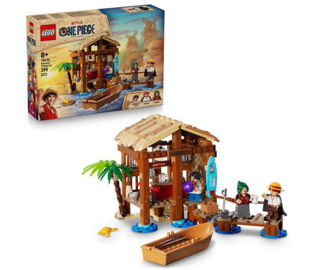LEGO One Piece 75636 Chatka w wiosce Fuusha - 1331685 - zdjęcie 8
